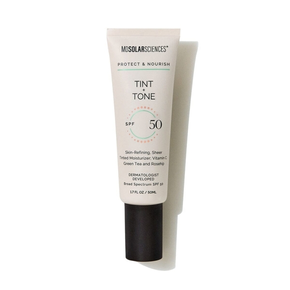 MDSolarSciences Tint + Tone SPF 50 Non-Comedogenic Antioxidant New in Box! - Picture 2 of 9